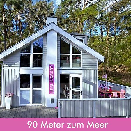 Pink Und Meer - Meerblick, Sauna, Kamin & Whirlpool Baabe Eksteriør bilde