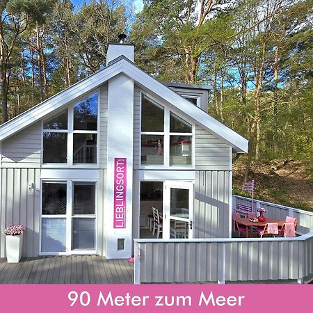 Pink Und Meer - Meerblick, Sauna, Kamin & Whirlpool Baabe Eksteriør bilde