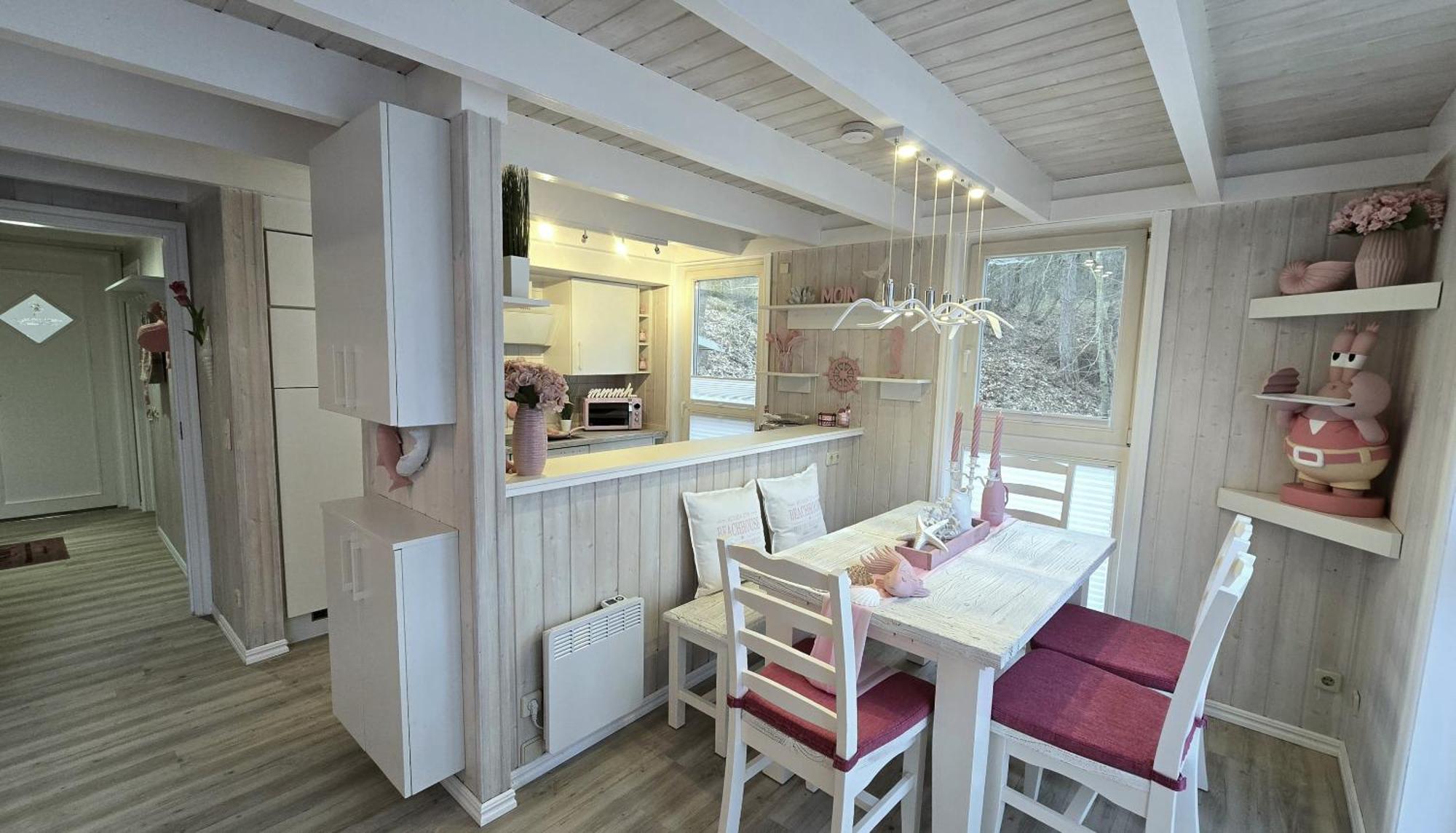 Pink Und Meer - Meerblick, Sauna, Kamin & Whirlpool Baabe Eksteriør bilde
