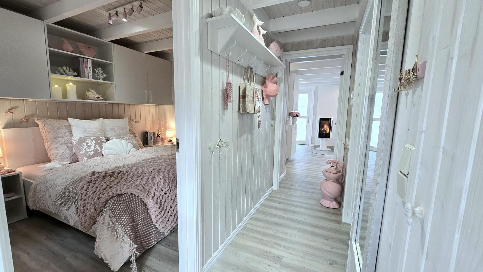 Pink Und Meer - Meerblick, Sauna, Kamin & Whirlpool Baabe Eksteriør bilde