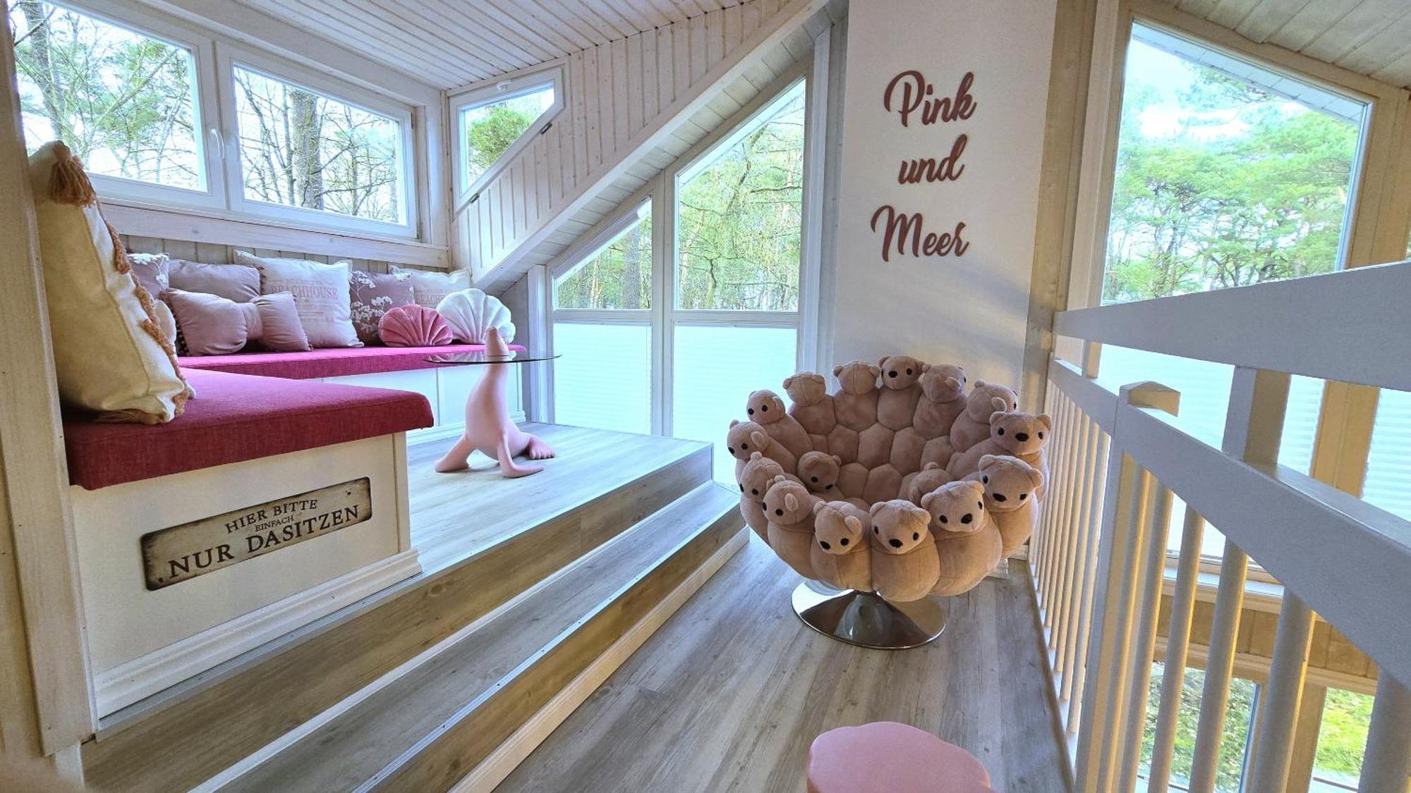Pink Und Meer - Meerblick, Sauna, Kamin & Whirlpool Baabe Eksteriør bilde