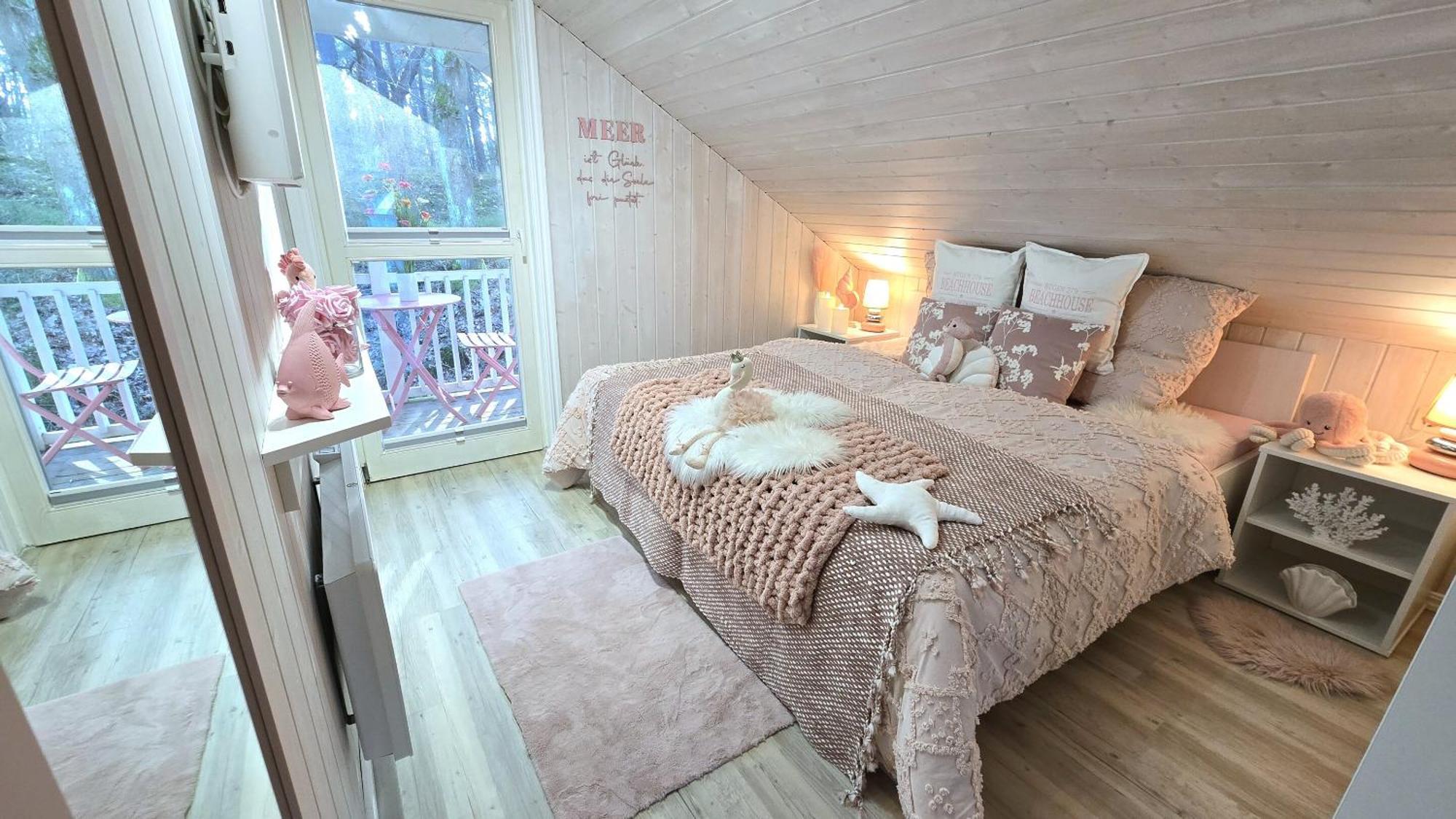 Pink Und Meer - Meerblick, Sauna, Kamin & Whirlpool Baabe Eksteriør bilde