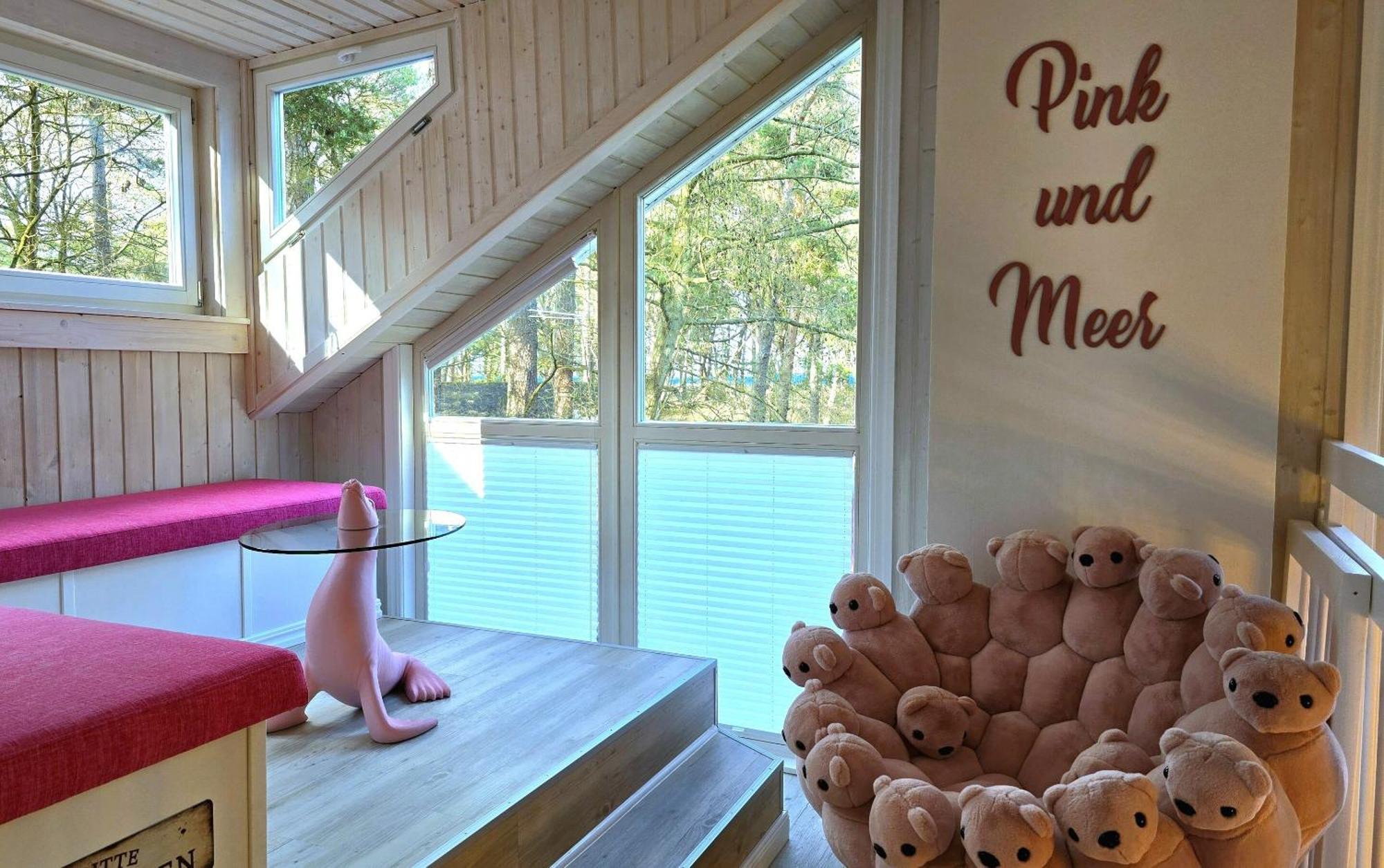 Pink Und Meer - Meerblick, Sauna, Kamin & Whirlpool Baabe Eksteriør bilde