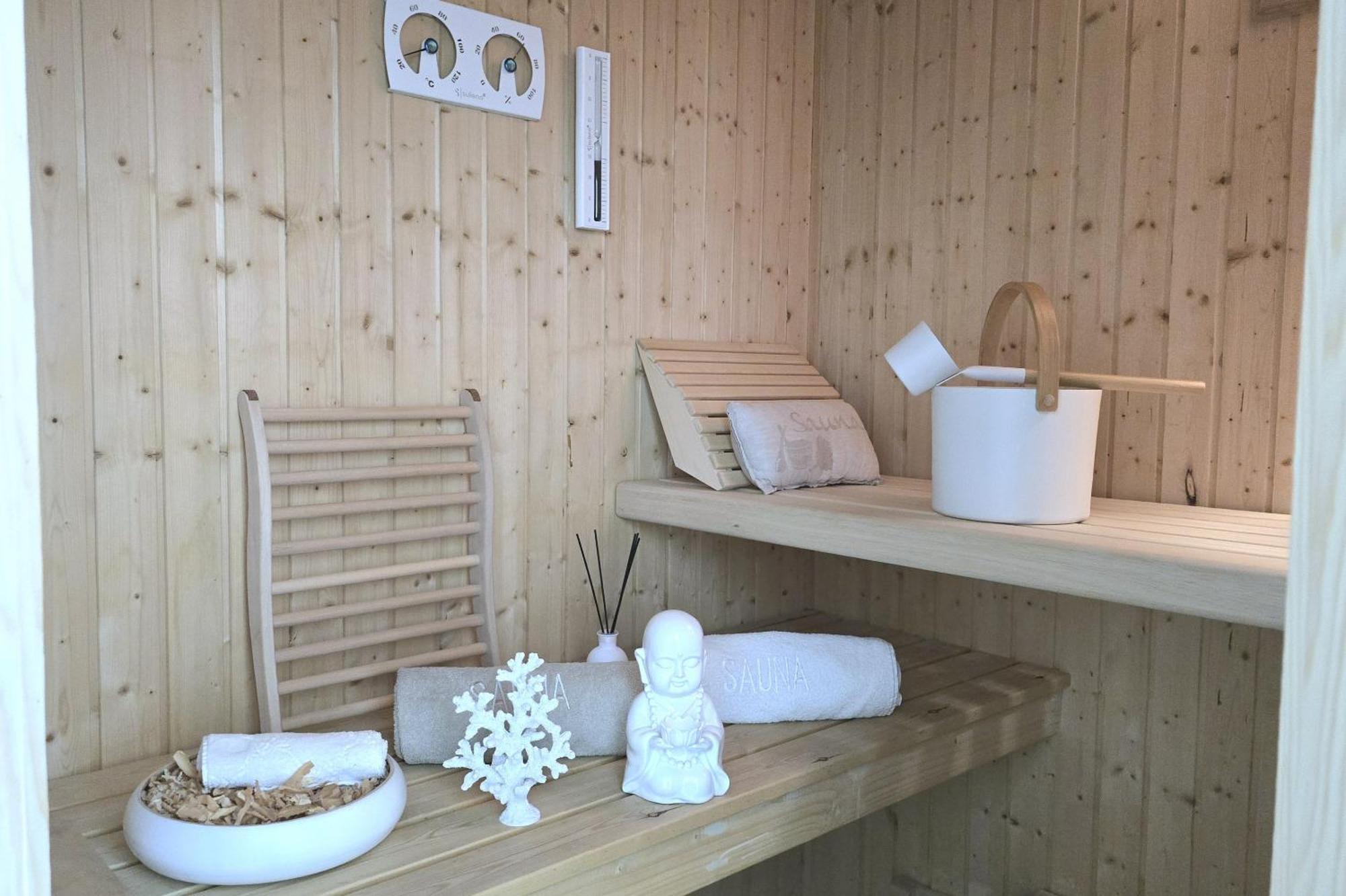 Pink Und Meer - Meerblick, Sauna, Kamin & Whirlpool Baabe Eksteriør bilde