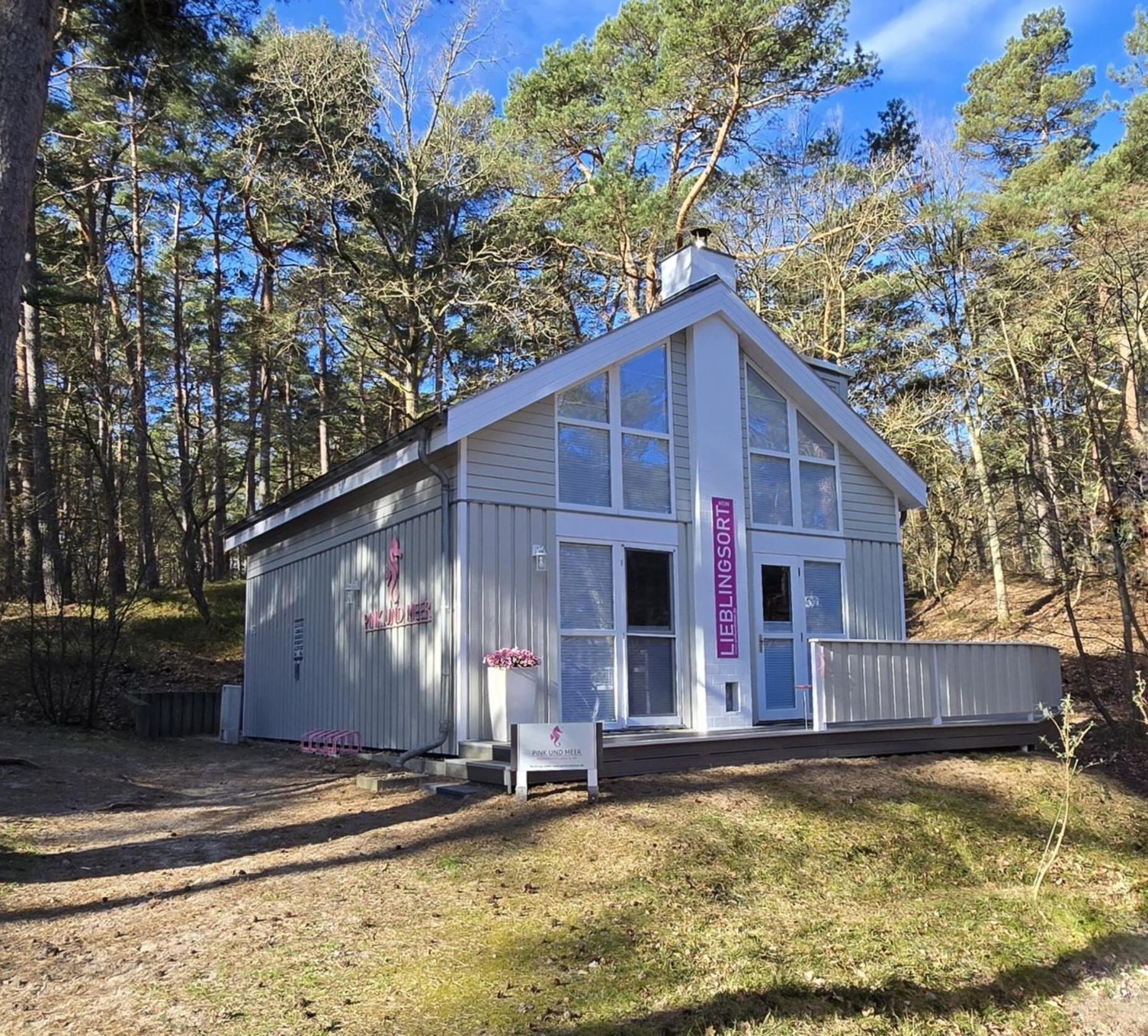 Pink Und Meer - Meerblick, Sauna, Kamin & Whirlpool Baabe Eksteriør bilde