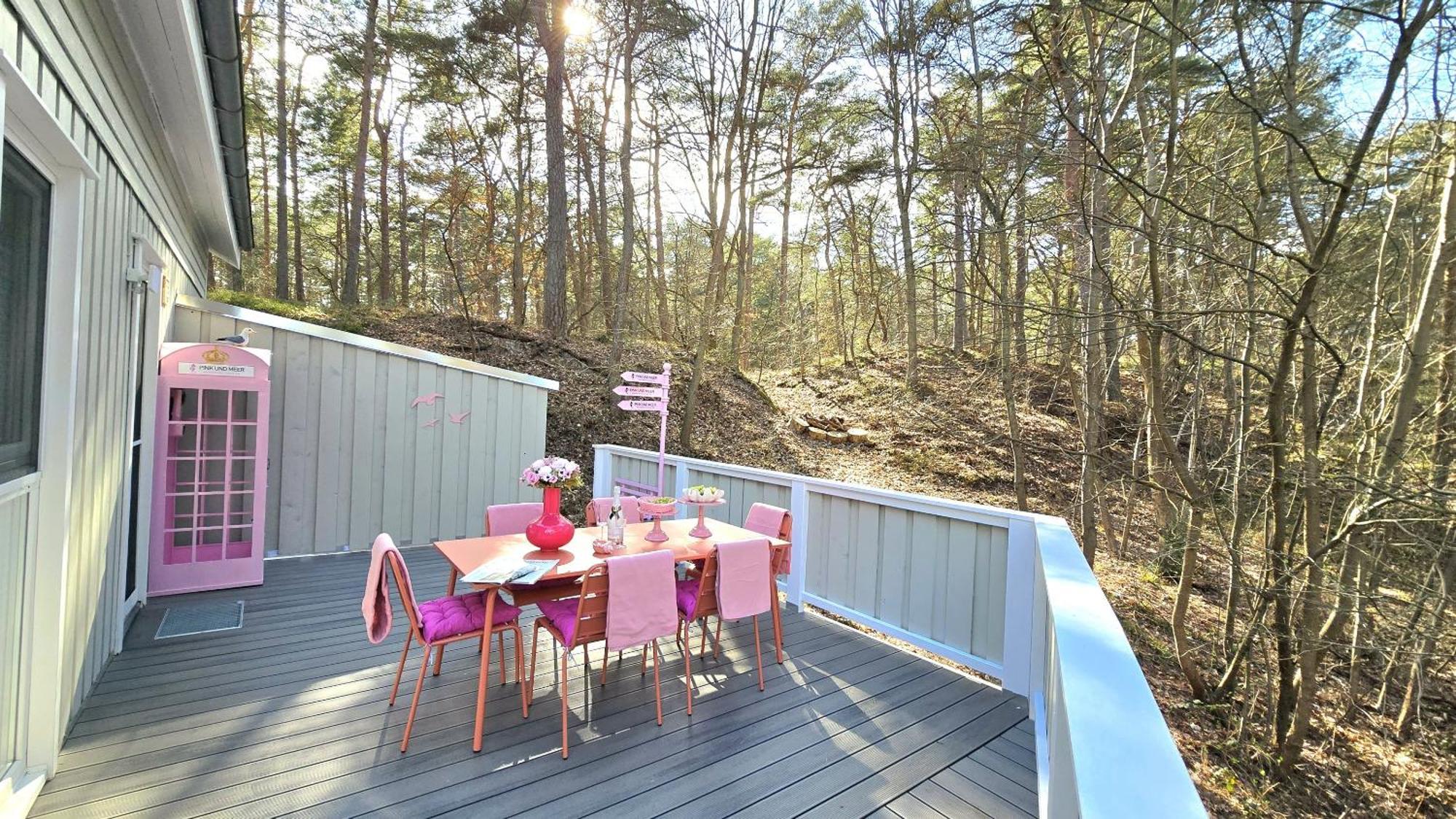 Pink Und Meer - Meerblick, Sauna, Kamin & Whirlpool Baabe Eksteriør bilde