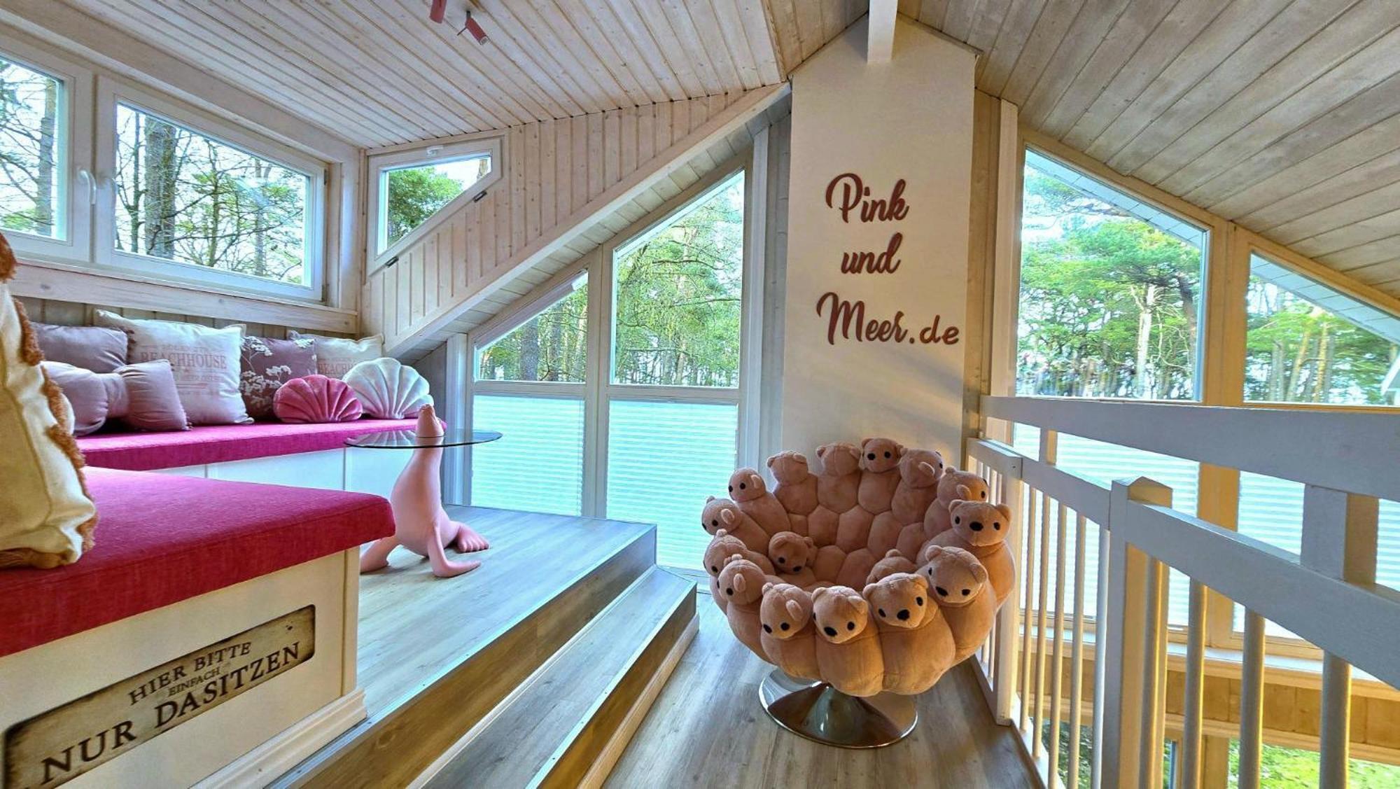 Pink Und Meer - Meerblick, Sauna, Kamin & Whirlpool Baabe Eksteriør bilde