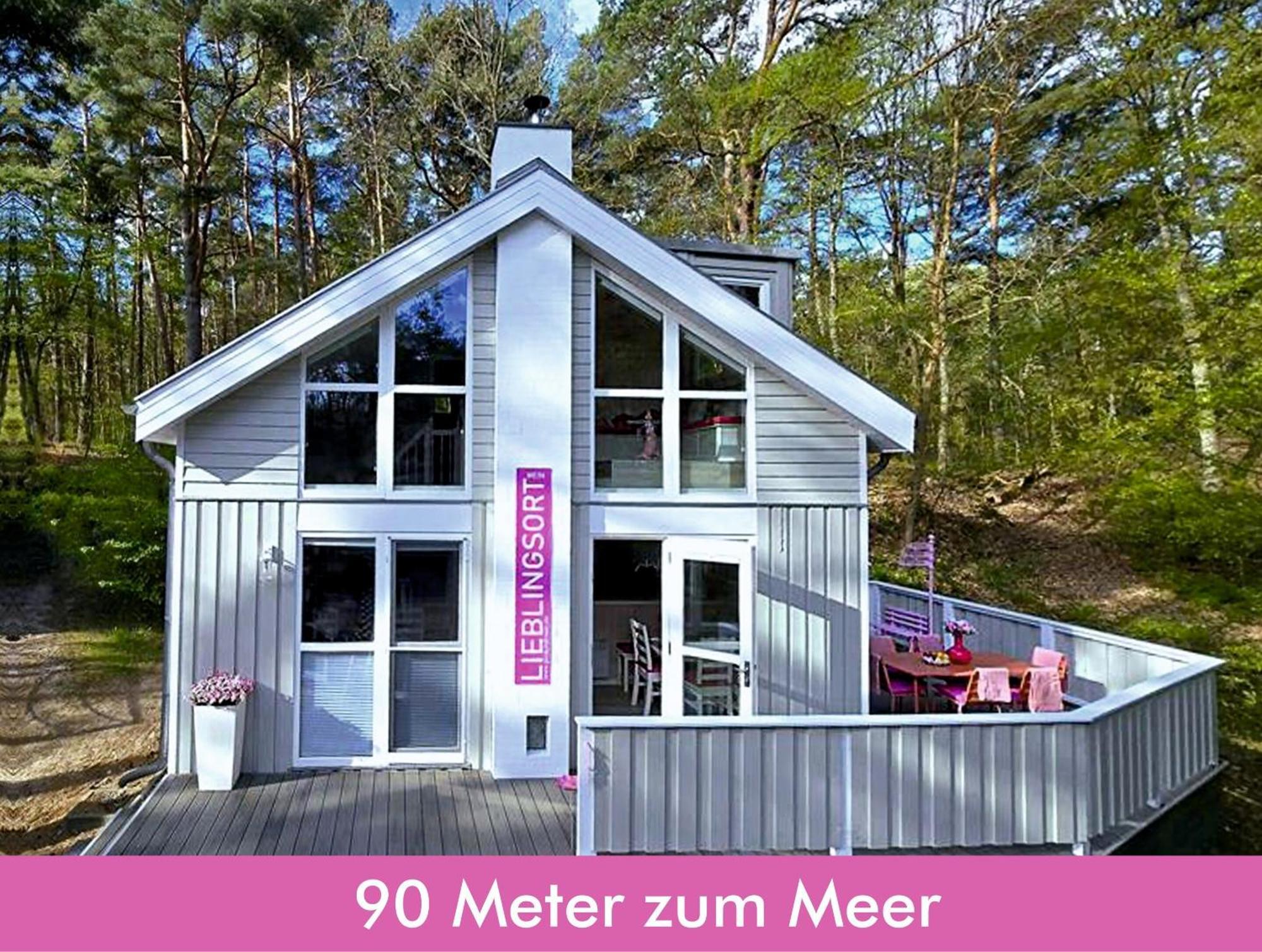 Pink Und Meer - Meerblick, Sauna, Kamin & Whirlpool Baabe Eksteriør bilde