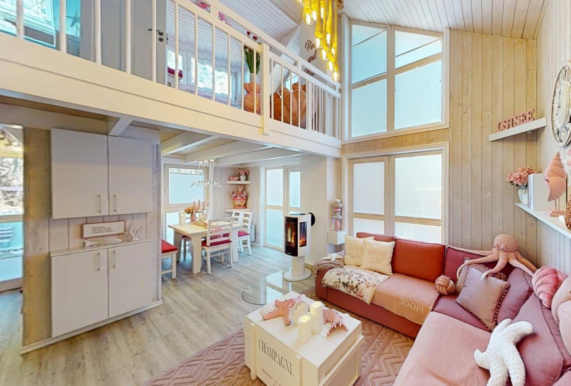 Pink Und Meer - Meerblick, Sauna, Kamin & Whirlpool Baabe Eksteriør bilde