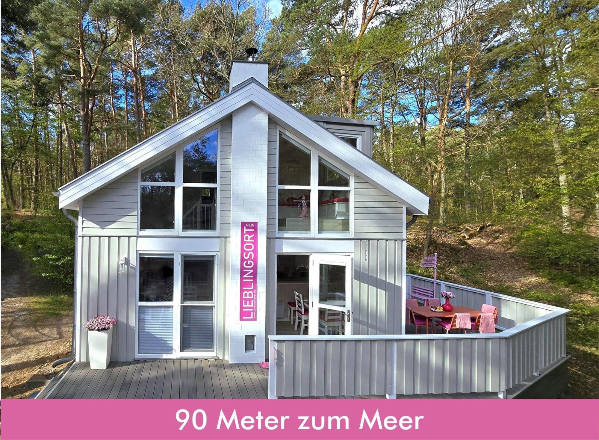 Pink Und Meer - Meerblick, Sauna, Kamin & Whirlpool Baabe Eksteriør bilde